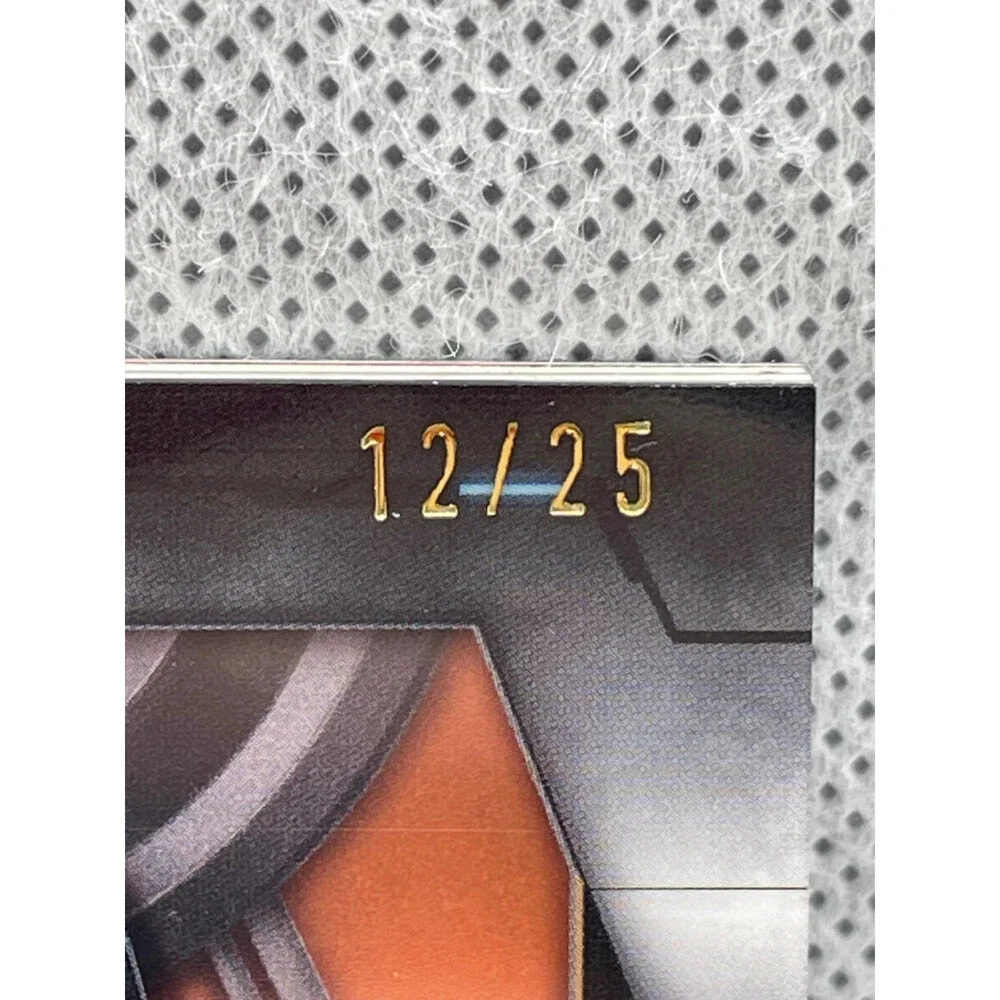 2025 Topps Star Wars Smugglers Outpost Droideka Droid Shadowbox Orange #12/25